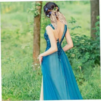 Produktbild von Stück Blumen Haarschal Für Damen Schleifen Haargummis Für Haare Haargummis Mit Schleife Chiffon Blumen Haargummi Lange Haarbänder Krawatten Pferdeschwanzhalter