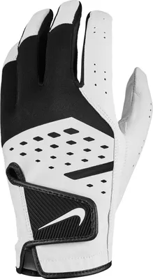 Productafbeelding van Nike - "Tech Extreme VII" Golfhandschoen voor linkshandige mannen, leder, model CS2732 (maat S) (wit)