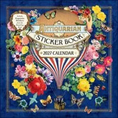 Produktbild von The Antiquarian Sticker Book 2027 Wall Calendar