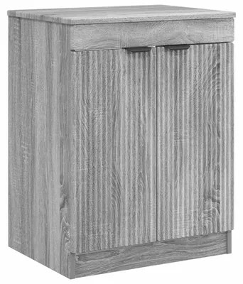 Obrázok produktu pre Kúpeľňová skriňa Sivý Sonoma 54 x 41 x 70 cm Kompozitné drevo