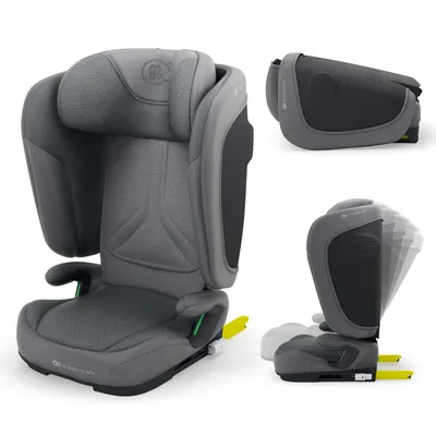Immagine prodotto di Kinderkraft UNITY 2 i-Size Seggiolino auto reclinabile pieghevole 100-150 cm Grigio