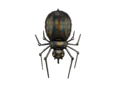 Produktbild von Folienballon Spinne 60x101cm Schwarz
