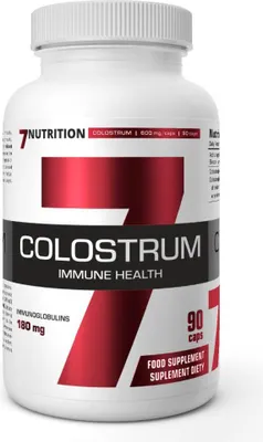 Produktbild von 7Nutrition Colostrum 600mg 90 Kapseln