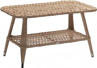 Produktbild von Terrasse Design Hochwertig Couchtisch Tisch Luxus Beistelltisch Rattan Modern