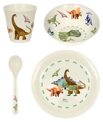 Produktbild von Dino Friends - Geschirr Geschenkset