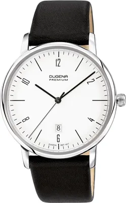 Produktbild von Dugena Herren-Armbanduhr Dessau, Quarz, Edelstahlgehäuse, Acrylglas, Bauhaus