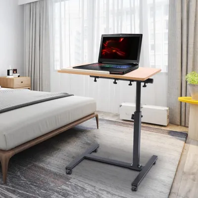 Immagine prodotto di Tavolo regolabile per laptop con piano girevole