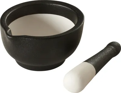 Image de Mortier avec pilon, porcelaine, diamètre 11,5 cm  / Lurch