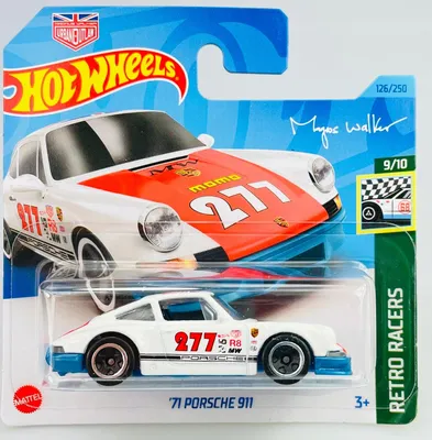 Obrázek produktu pro Hot Wheels, model Porsche 911 z roku 1971, sběratelské autíčko, retro