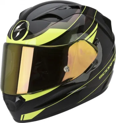 Obrázok produktu pre Moto přilba SCORPION EXO-1200 AIR FULMEN černá/chameleon/žlutá fluo XXL