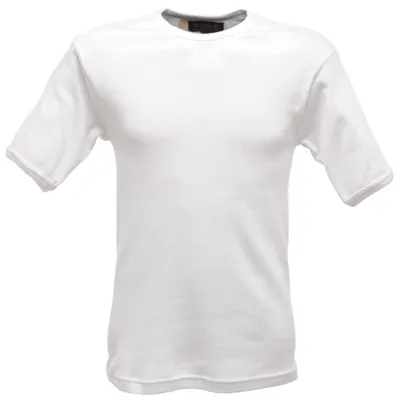 Produktbild von Regatta Herren-Thermounterwäsche, kurzärmelig, Weiss/opulenter Garten, XL