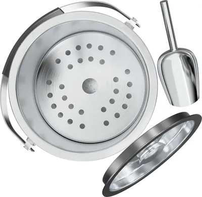 Produktbild von Eiseimer 3,2L mit Deckel - Doppelte Wandisolierung - Edelstahl