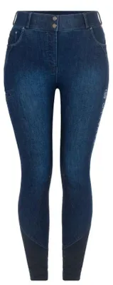 Produktbild von Cavallo CavalCasha Damen Jeans-Reithose blue denim Sportswear FS 2026, Größe:36