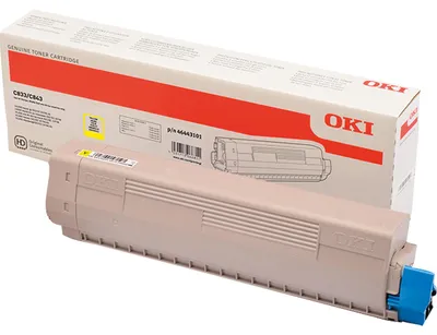 Obrázok produktu pre OKI 46443101, 10000 strany, Žltá, 1 kusov