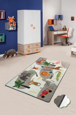 Produktbild von Conceptum Hypnose, Safari- Safari  CHL, Bunt, Teppich, 100 x 160 cm, 100% Samtstoff
