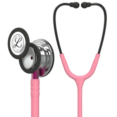 Obrázok produktu pre Stetoskop Classic III 5962, Dvojhlavý diagnostický stetoskop, Pearl Pink Mirror, 69 cm, ľahký a odolný
