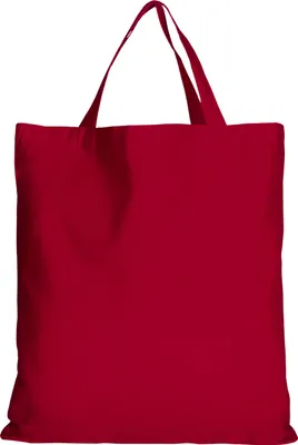 Produktbild von 10er Pack Baumwolltasche - 28 Farben | mit zwei kurzen Henkeln | 38x42cm