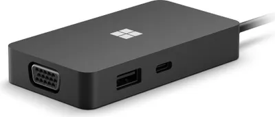 Immagine prodotto di Microsoft USB-C Travel Hub USB 3.2 Gen 2 (3.1 Gen 2) Type-C Nero