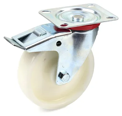 Obrázek produktu pro Kolečko na vozíky PP 125x35mm otočné s brzdou Pro-Tech TOOLS 15927