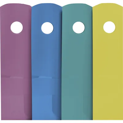 Produktbild von Exacompta 18293SETD Set von 4 MAG-CUBE Stehsammler Forever Young - Farben sortiert