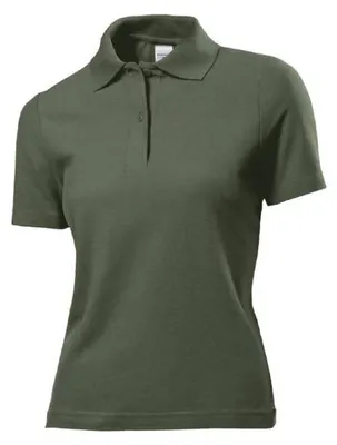 Zdjęcie produktu dla Koszulka polo damska, krótki rękaw - Stedman POLO/W - khaki - rozmiar L