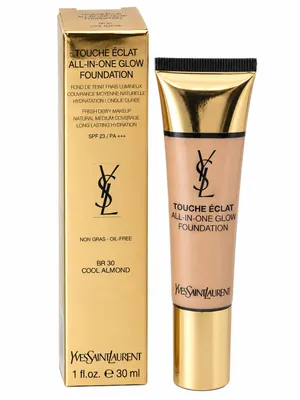 Produktbild von Yves Saint Laurent Touche Eclat All-in-one Glow, Pumpenflasche, Flüssigkeit, BR30, Cool Almond, Nackte Haut, Universal, KI-generiertes Bild