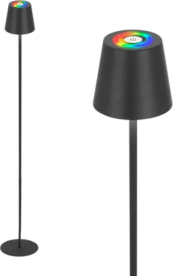 Immagine prodotto di Briloner Coloris RGBW Lampada da terra LED senza fili, dimmerabile, touch, antracite