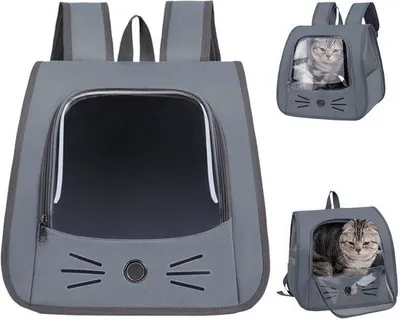 Immagine prodotto di Zaino pieghevole con chiusura a velcro per cani di piccola taglia e gatti