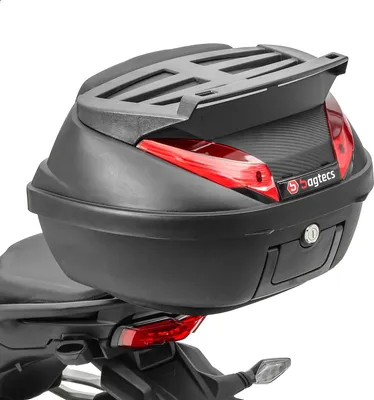 Produktbild von Motorrad Topcase # RHM Universal 42 Liter mit Gepäckgrill