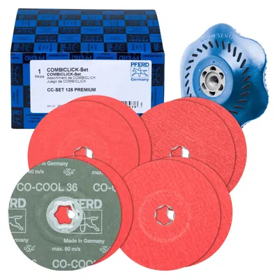 Produktbild von PFERD COMBICLICK set, 12,5 cm, 1 Stück(e)