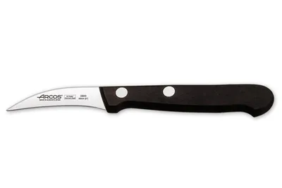 Image de Couteau Office Courbe 6cm Lame Courbe Polyvalente Pour Précision - Arcos Hermanos