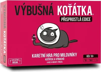Obrázok produktu pre Kartová hra Výbušná koťátka - Přisprostlá edíce