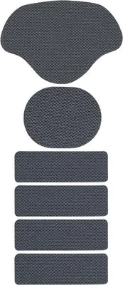 Produktbild von INF Schuhreparaturflicken für Ferse und Seite, Polyester, 2er-Set Dunkelgrau