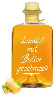 Produktbild von Landöl mit Buttergeschmack 1L wie zerlassene Butter aber VEGAN!