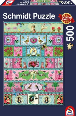 Produktbild von 500 Teile Schmidt Spiele Puzzle Paradies-Banderolen 58214