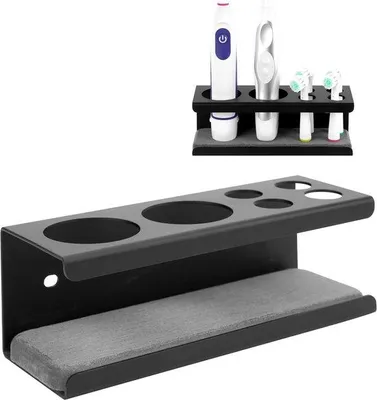 Produktbild von Elektrische Wandtandenborstelhalter mit Spülbecken