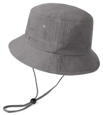 Zdjęcie produktu dla Czapka Fischerhut dla mężczyzn i kobiet, rozmiar XL/XXL, bawełna, ciemnoszara, ochrona UV UPF50+