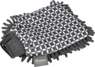Image de Gant chenille microfibre Terrazzio Gris