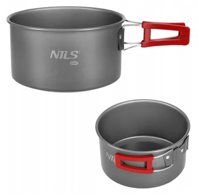 Produktbild von NILS CAMP NC17119 Campingtopf 1,4 L leicht kompakt