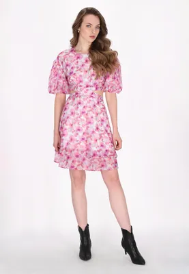 Image de Robe pour femme SAPORTA - rose, taille S