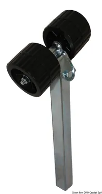 Produktbild von Seitenrolle, Kastenrohr 40 mm