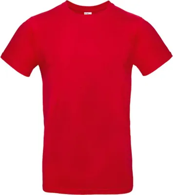 Produktbild von B&C TU03T | Herren T-Shirt E190/ -100  - Farbe: Red - Größe: L