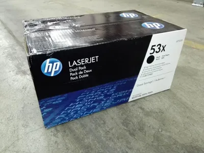 Produktbild von HP 53X 2er-Pack Schwarz Original LaserJet Tonerkartuschen mit hoher Reichweite, 14000 Seiten, Schwarz, 2 Stück(e)