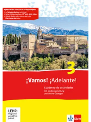 Produktbild von ¡Vamos! ¡Adelante! 3. Cuaderno de actividades mit Mediensammlung und Online-Übungen