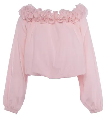 Image de Chemisier pour femme DULCEY - rose, taille XS