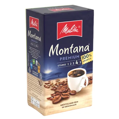 Image de MELITTA Café filtre Montana Premium café torréfié moulu 500g corsé