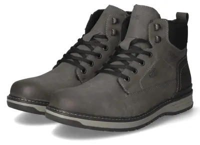 Produktbild von Rieker Herren Winterboots Grau Synthetik Größe: 40