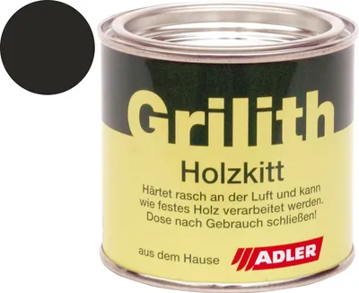 Obrázek produktu pro Grilith tmel na dřevo - opravná plnicí pasta, ideální pro opravy dřeva, černá 100 ml