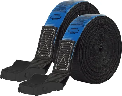 Produktbild von 2x Profi Spanngurt Gurt Zurrgurt Klemmschloss Auto 1-tlg 5m 250 kg SCHWARZ