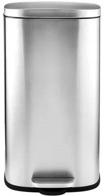 Obrázek produktu pro Odpadkový koš z nerezové oceli YL-49, 50 l, stříbrný